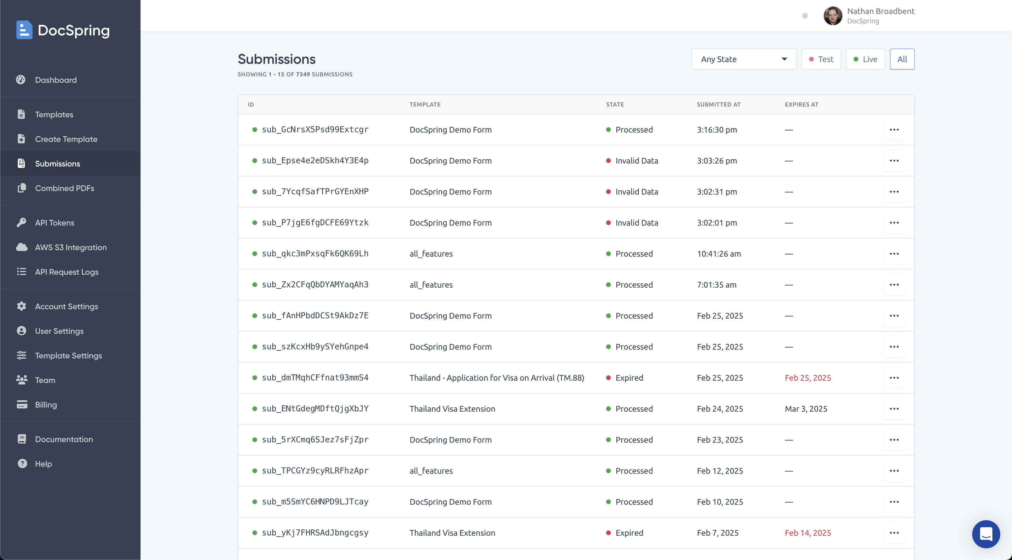 Docspring - Post JSON;PDF 받기 - API를 통해 PDF를 채우고, 생성하고, 서명하십시오. 미디어 6