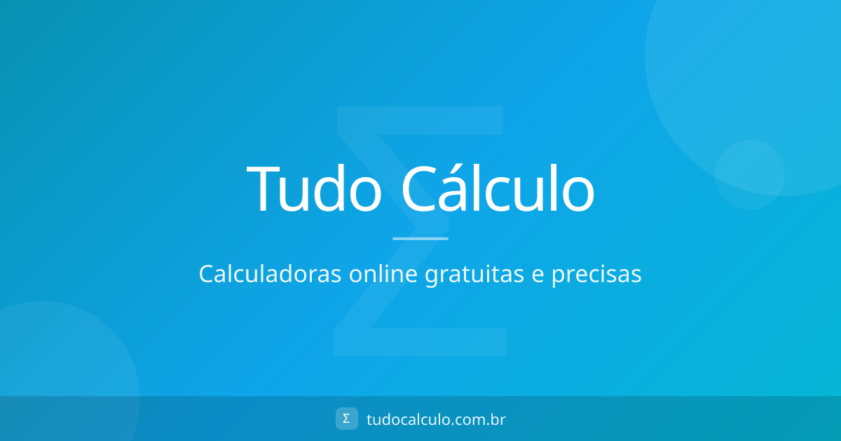 Tudo Cálculo - Main product screenshot demonstrating key features and user interface