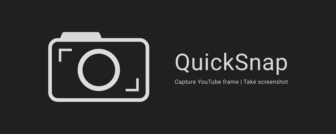 Média Quicksnap - Captures d'écran en un clic pour les onglets et les cadres YouTube 1