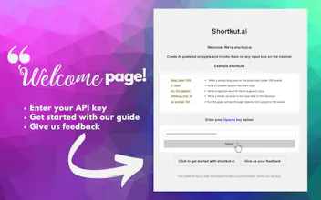 Shortkut for Chrome gallery image
