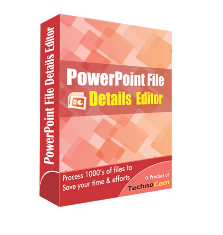 PowerPoint File Details Editor
