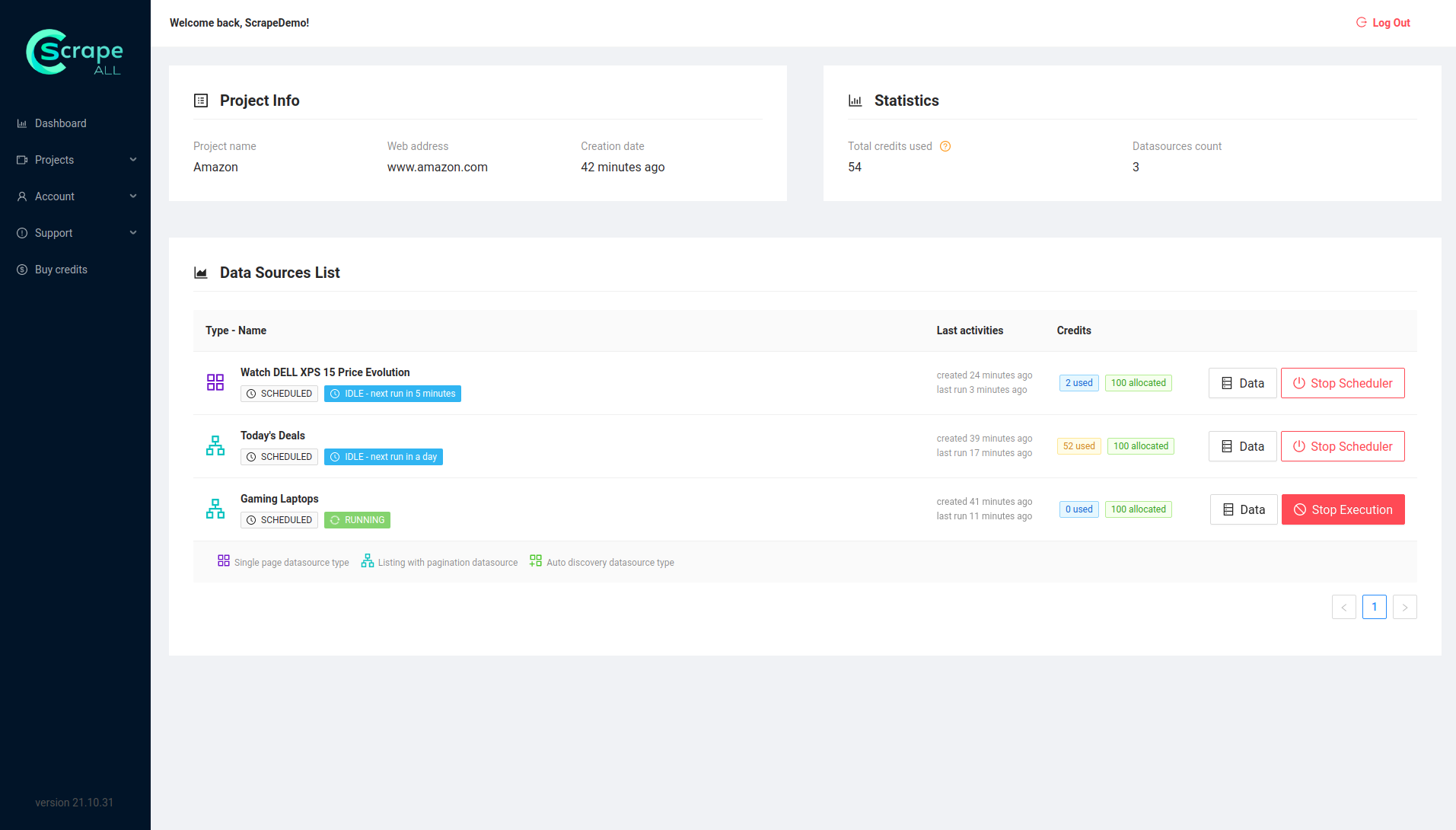 ScrapeAll gallery image