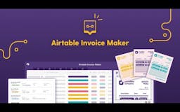 Airtable Invoice Maker media 1