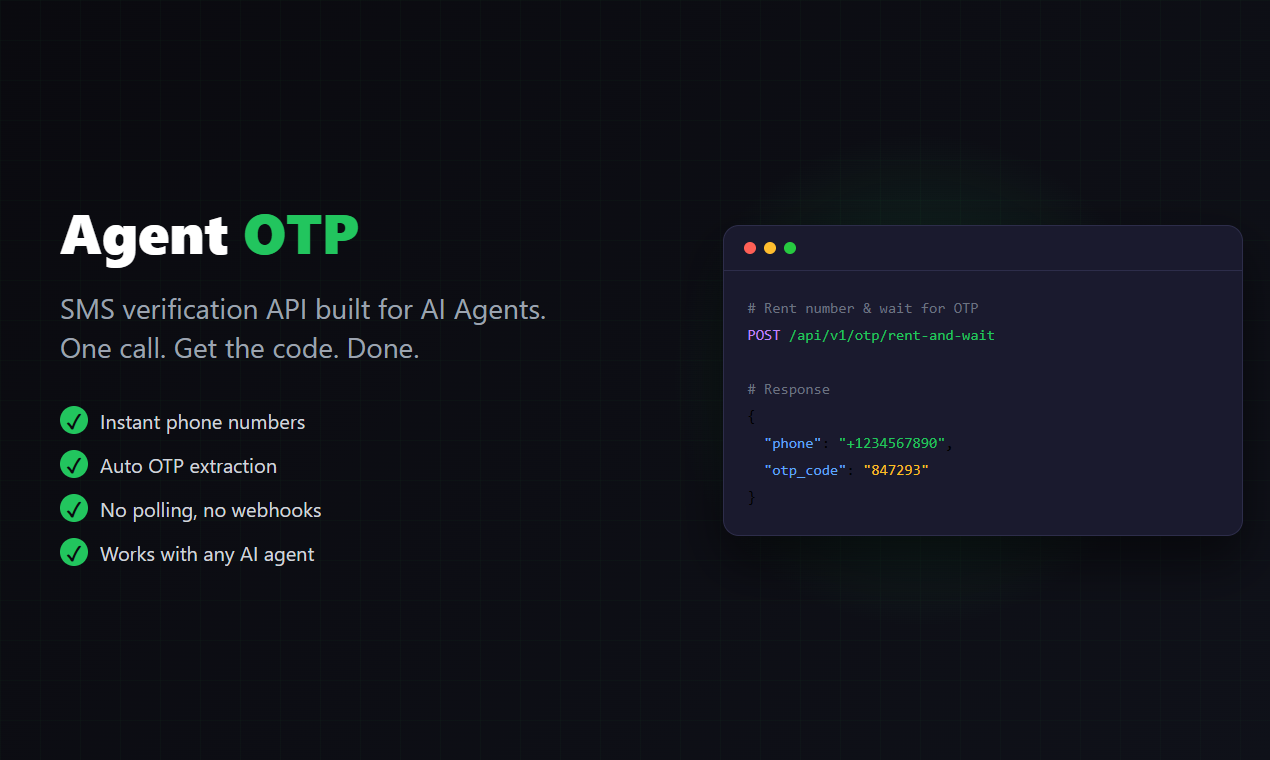 Agent OTP gallery image