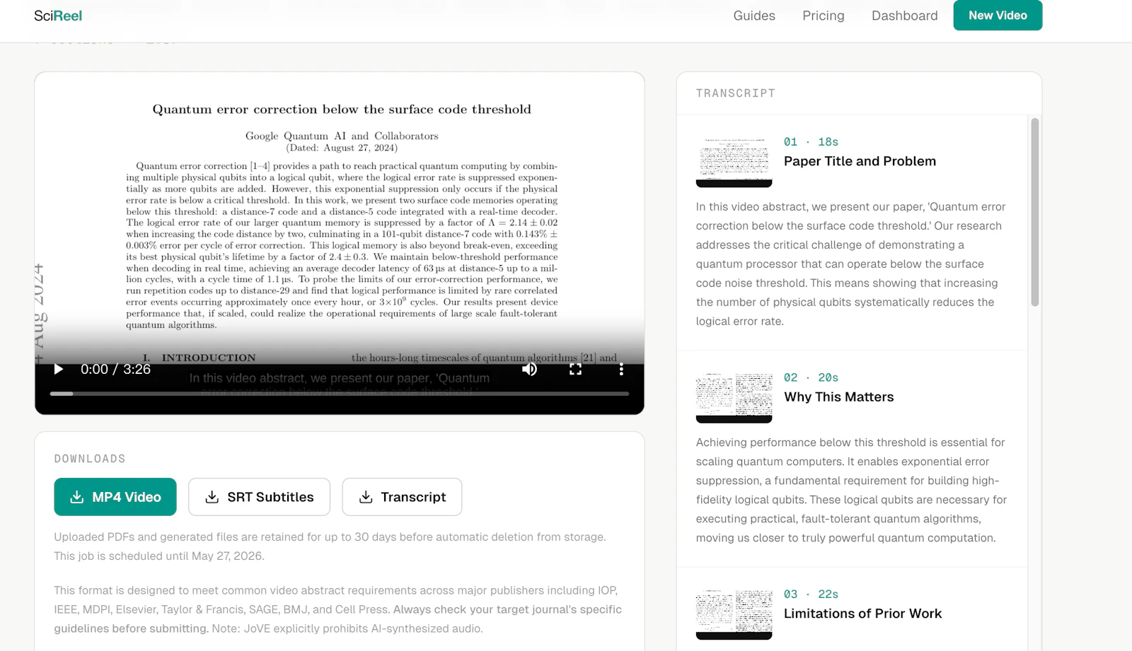SciReel screenshot 3