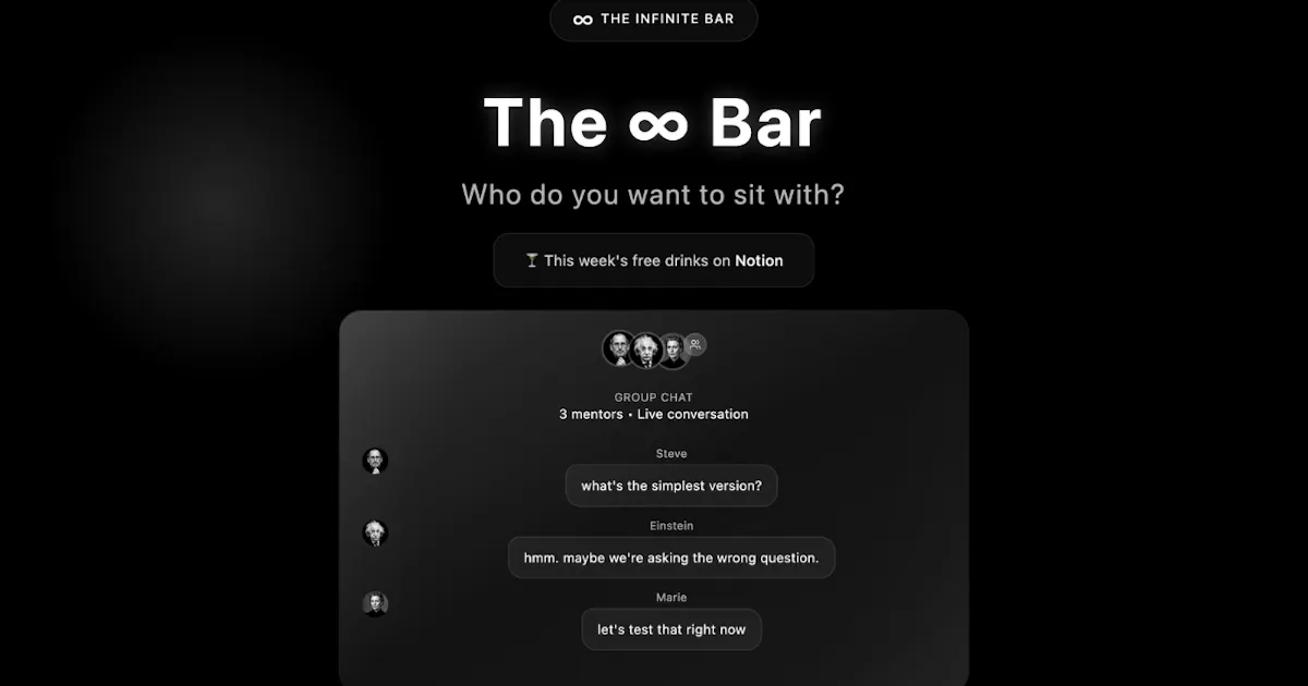 The ∞ Bar