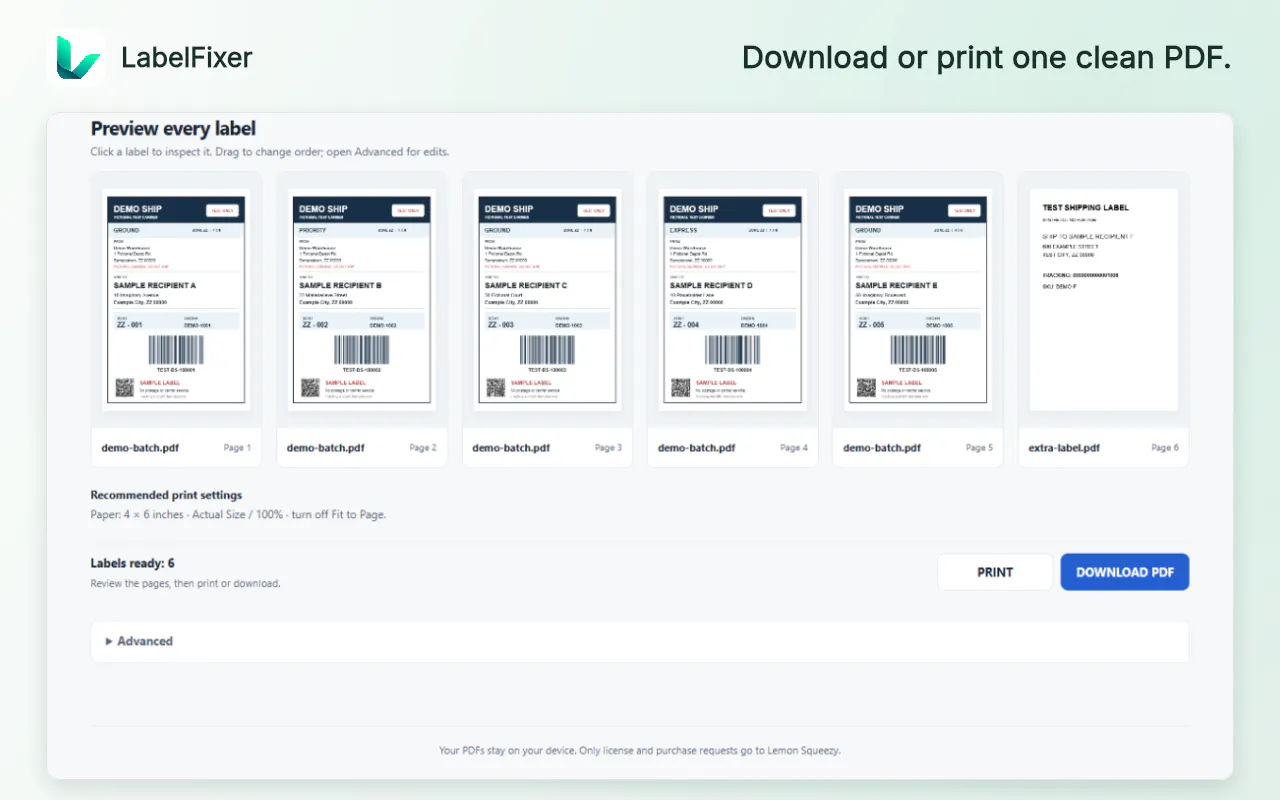 LabelFixer gallery image