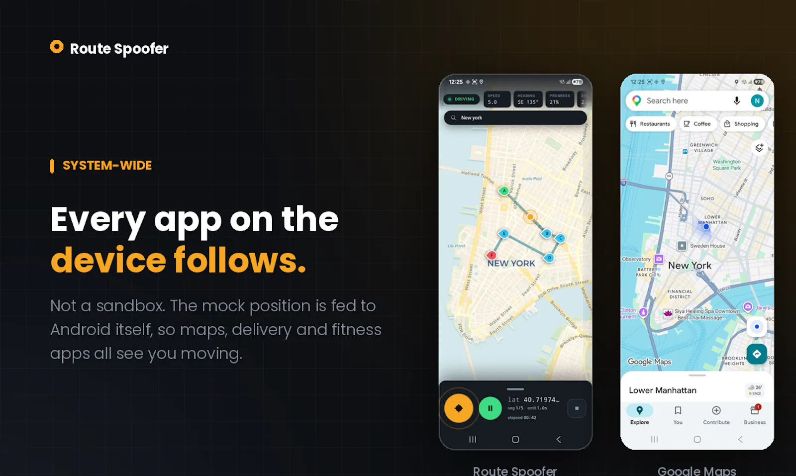 Route Spoofer screenshot 3