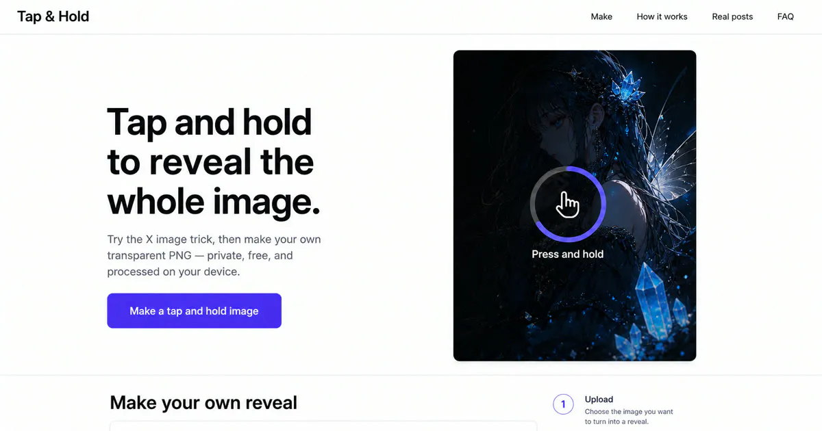 Tap & Hold gallery image