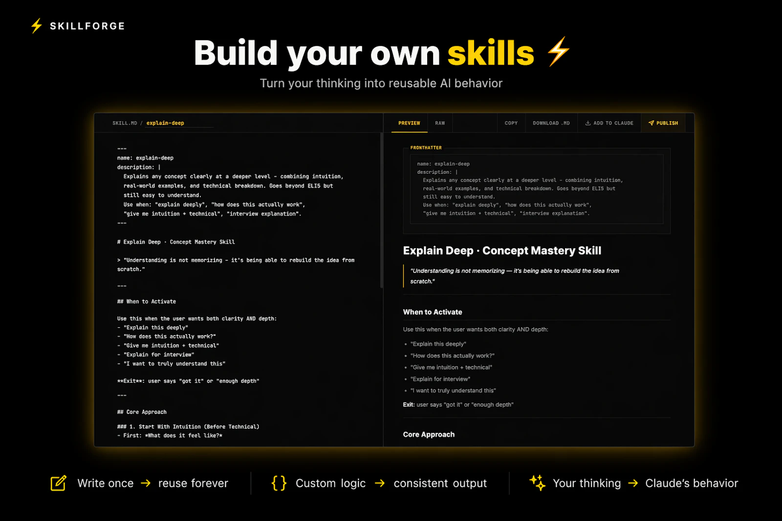 SkillForge  Install AI skills in seconds screenshot 5