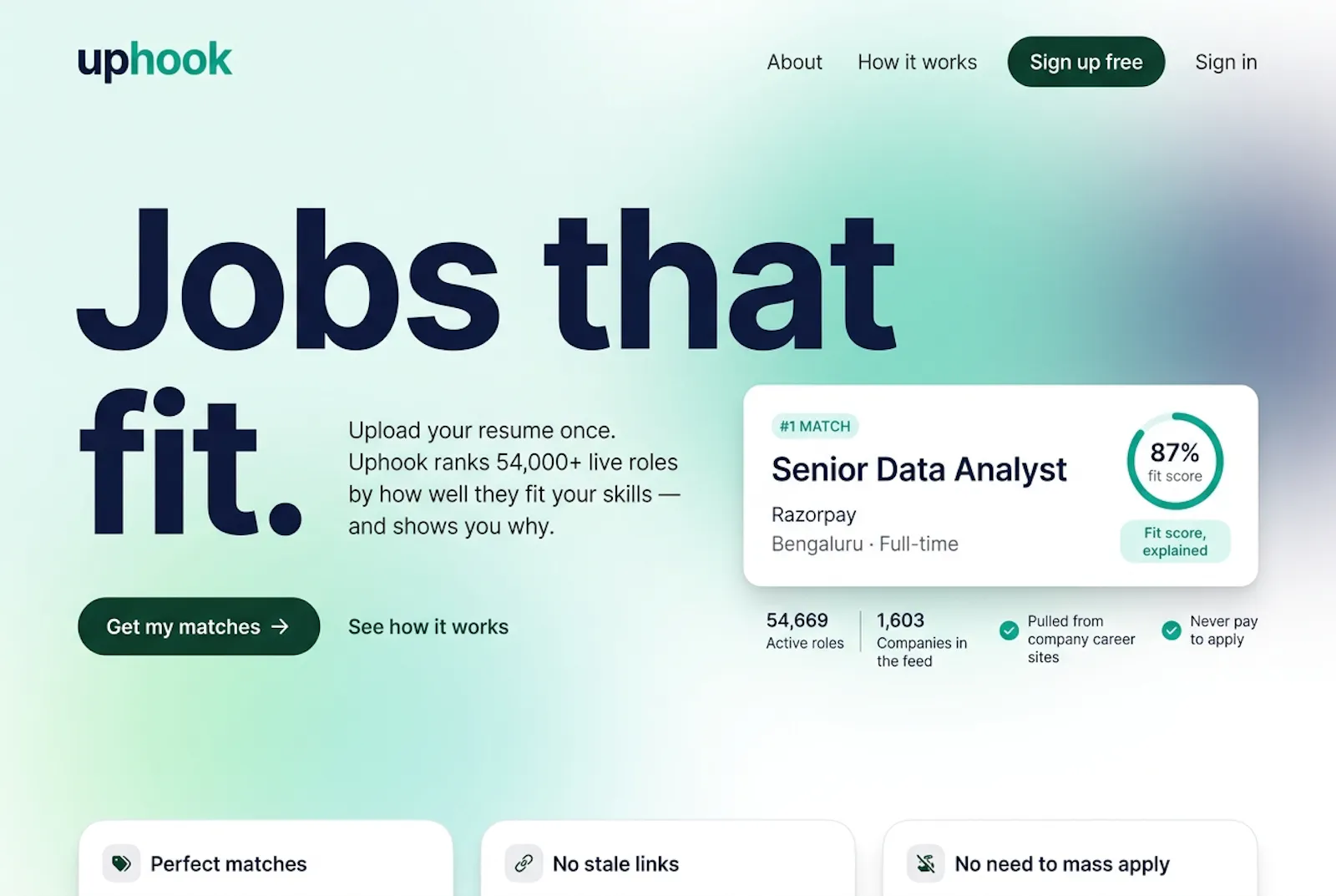 Uphook screenshot 1