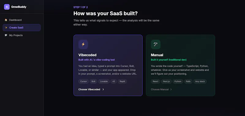 GrowBuddy — Build Your SaaS Identity screenshot 3