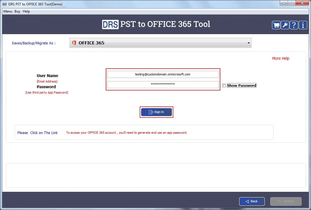 PST移行ツールを移行します - PSTファイルをオフィス365に正確に移行する効率的なツール。メディア2