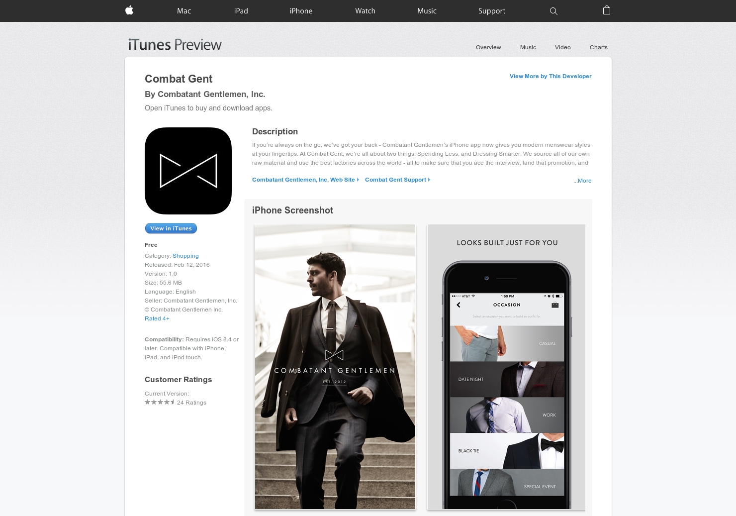 Combatant Gentlemen for iOS gallery image