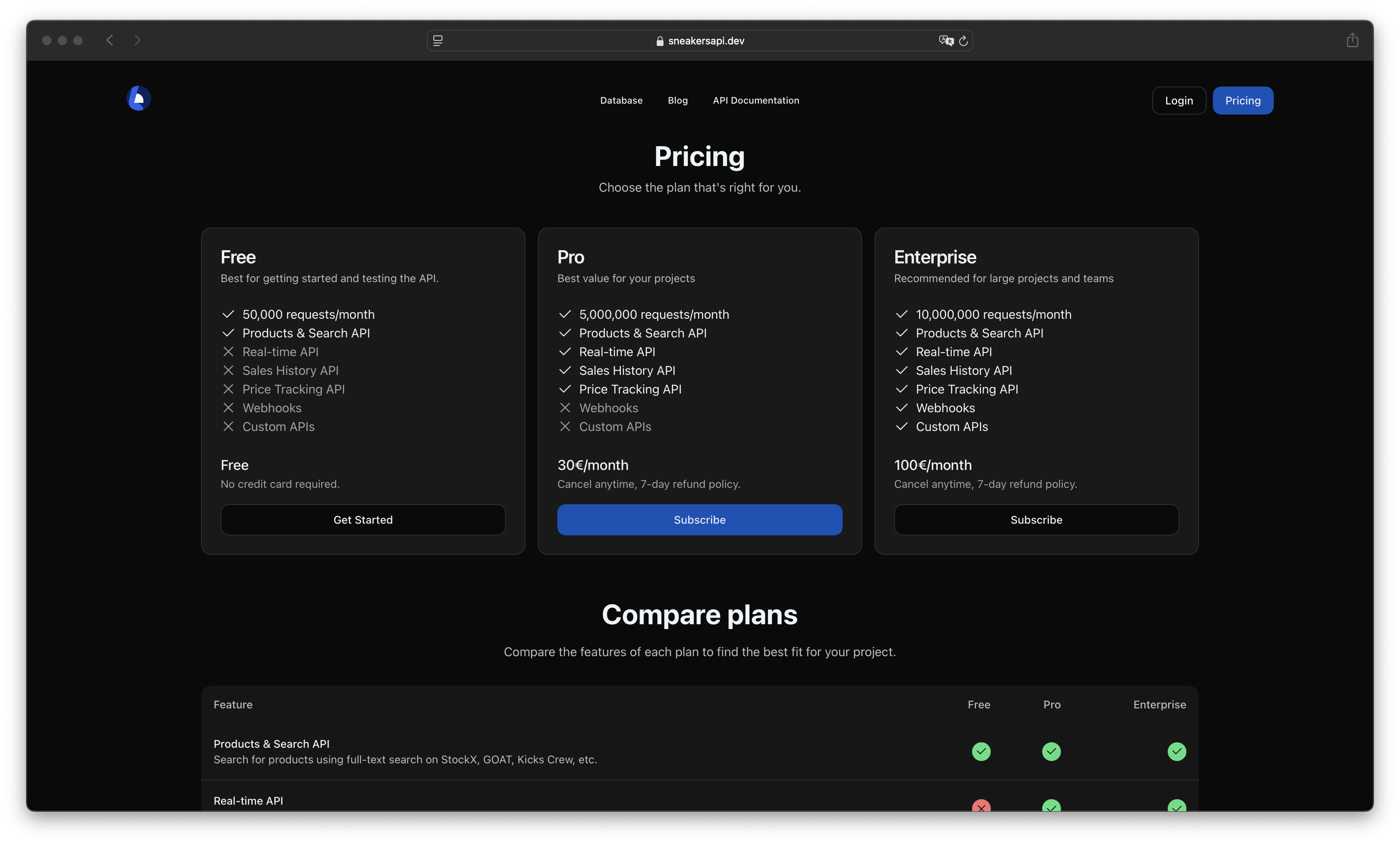 Kicksdb - Sneakers & Apparel Shopping Database API Medien 3