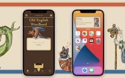 Old English Wordhord iOS app media 2