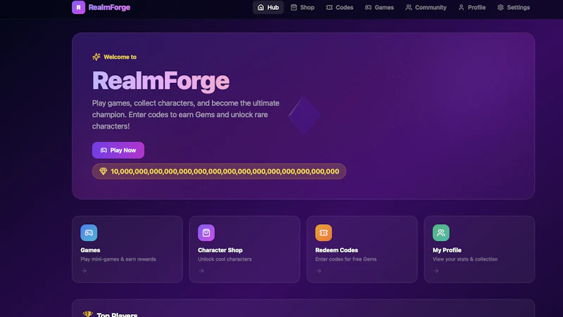 RealmForge screenshot 2
