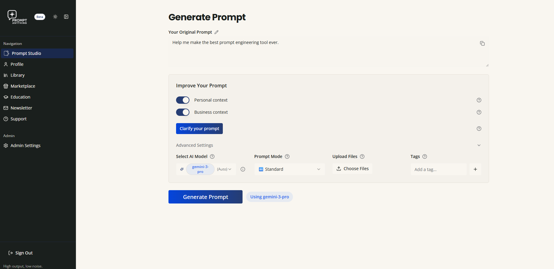 Prompt Anything gallery image