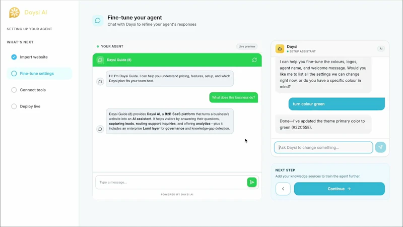 Daysi screenshot 1 (video preview)