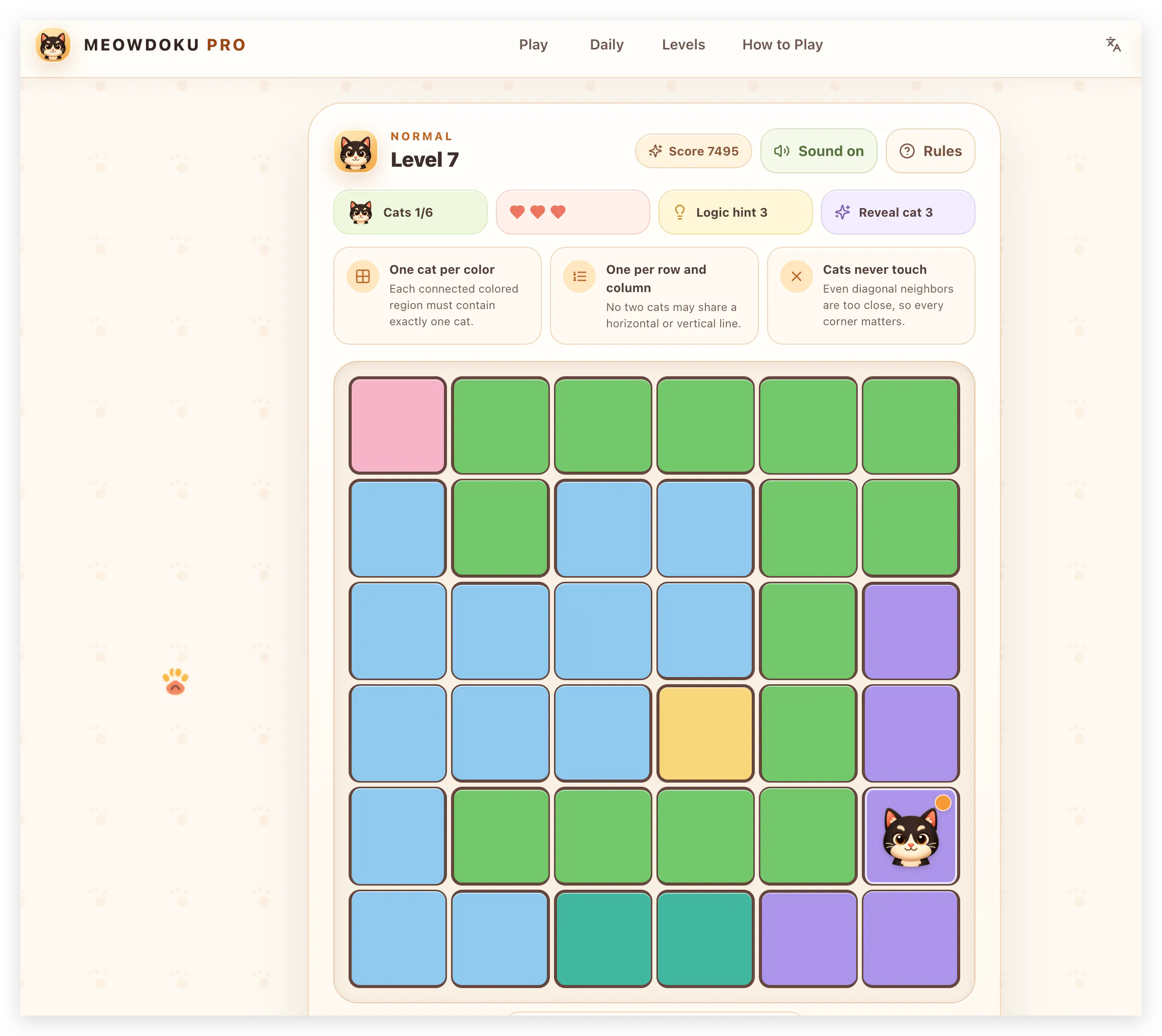 Meowdoku Pro gallery image