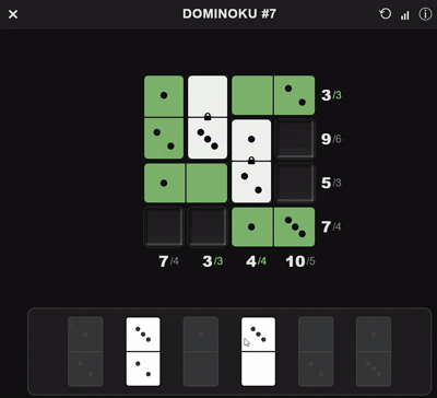 Dominoku - Screenshot 2 showing product features and functionality