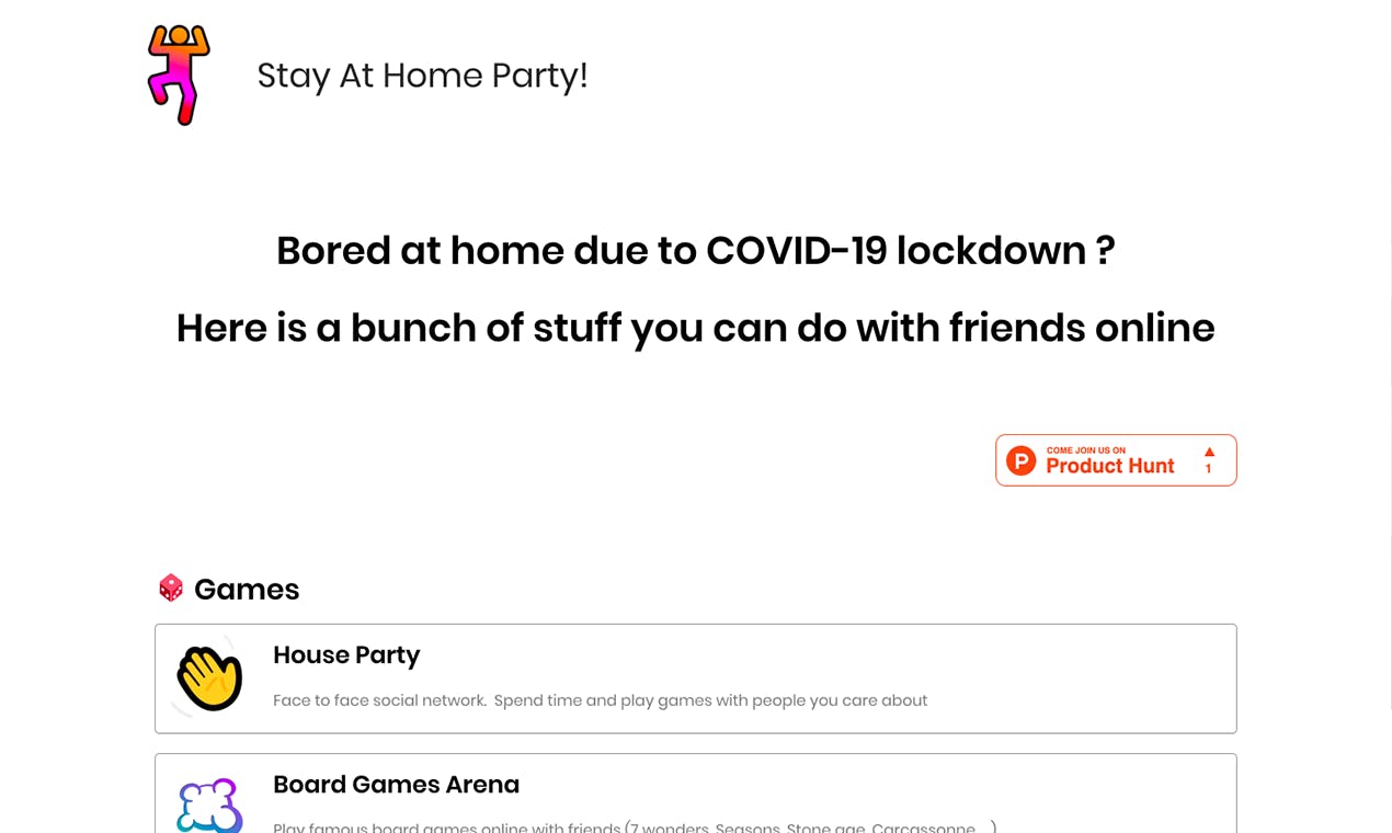 Stay At Home Party media 1