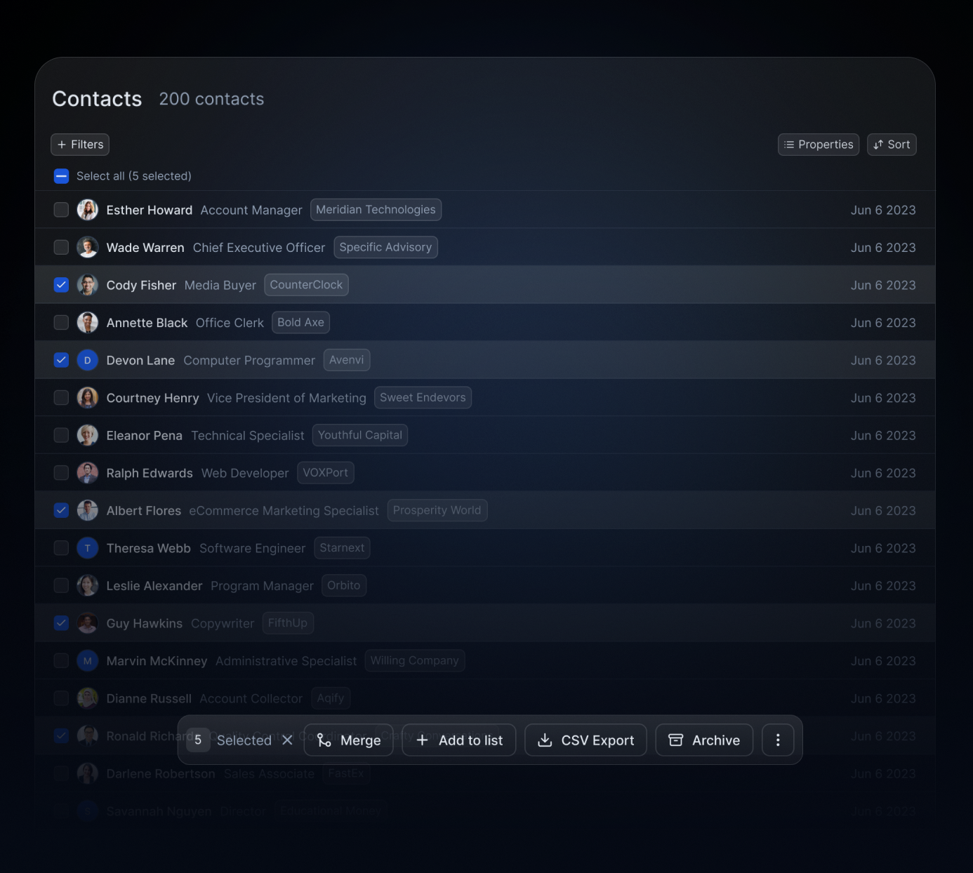 Rolodex gallery image