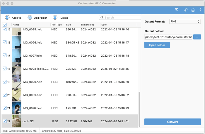 Coolmuster HEIC Converter for Mac gallery image