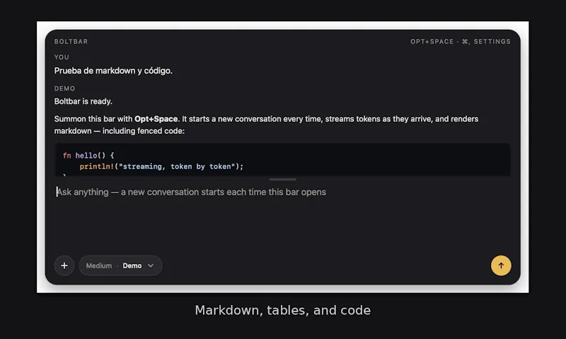 Boltbar screenshot 6