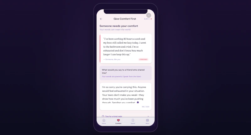 Confess & Comfort screenshot 3
