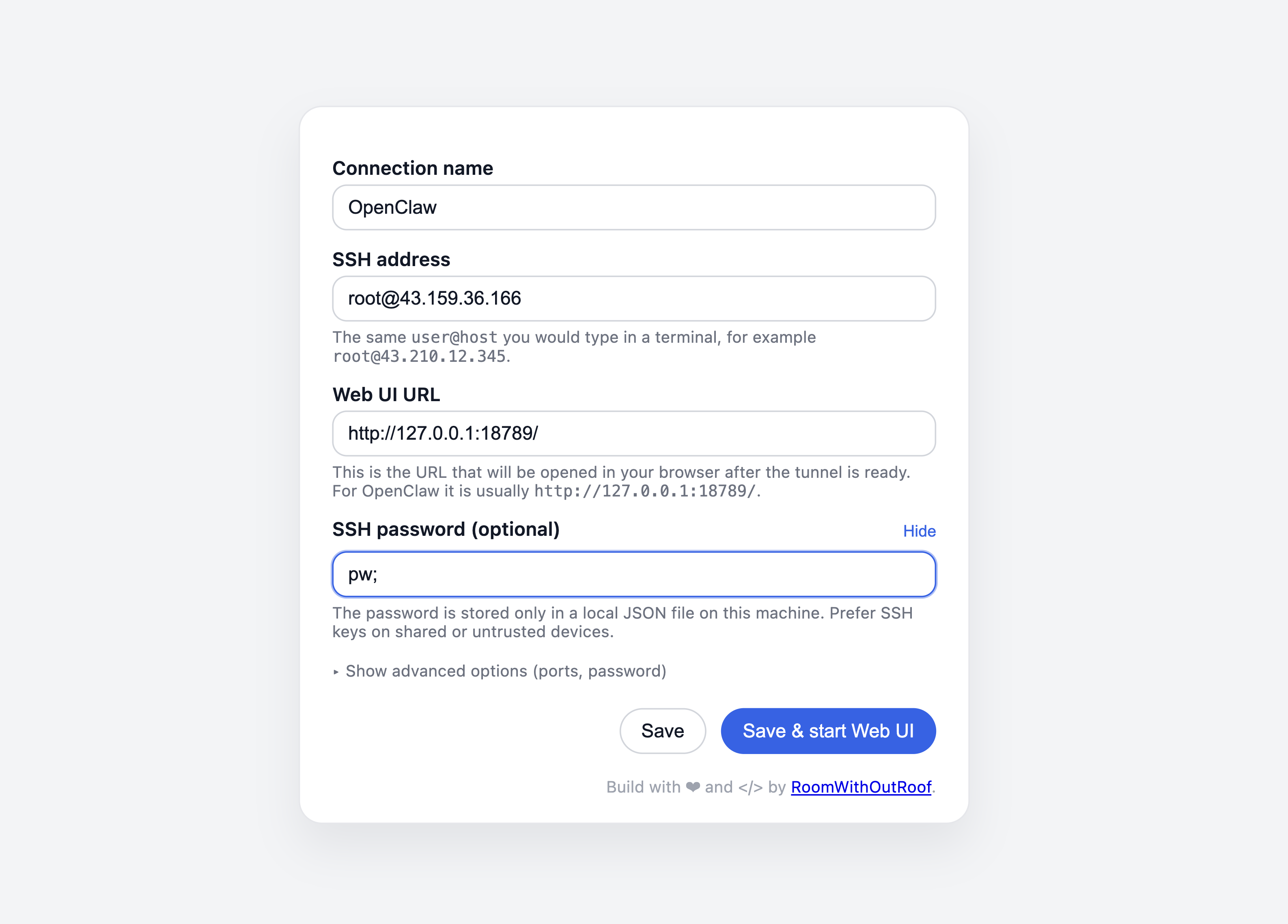 OpentheClaw - Screenshot 2 showing product features and functionality