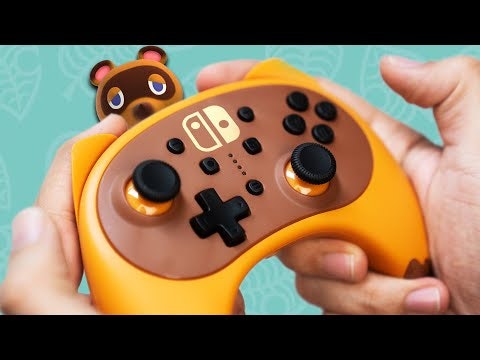 Animal Crossing Switch Pro Controller gallery image