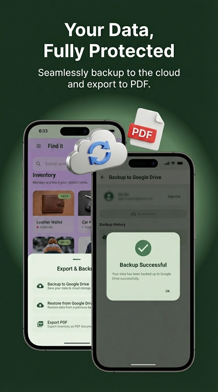 Findit - Simple Tracker & Organizer gallery image