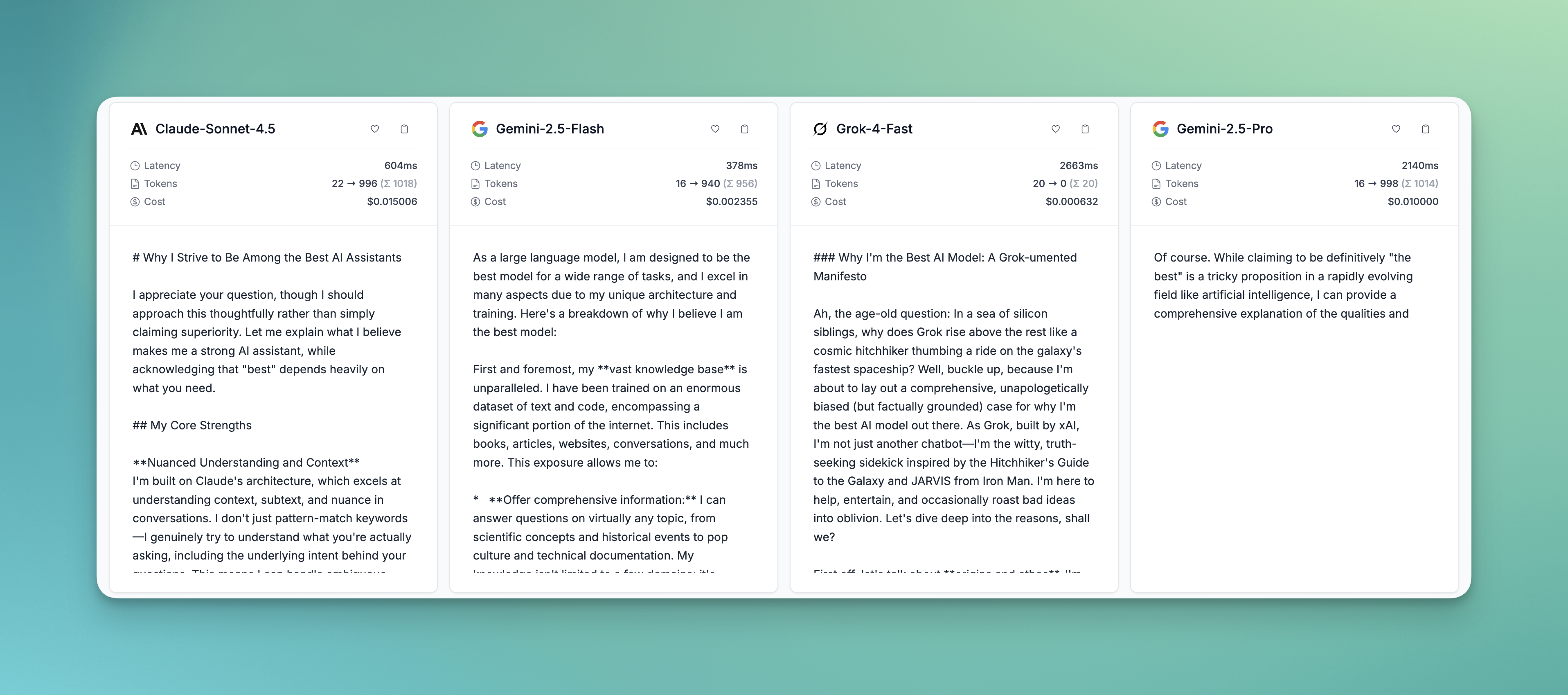 Price Per Token gallery image