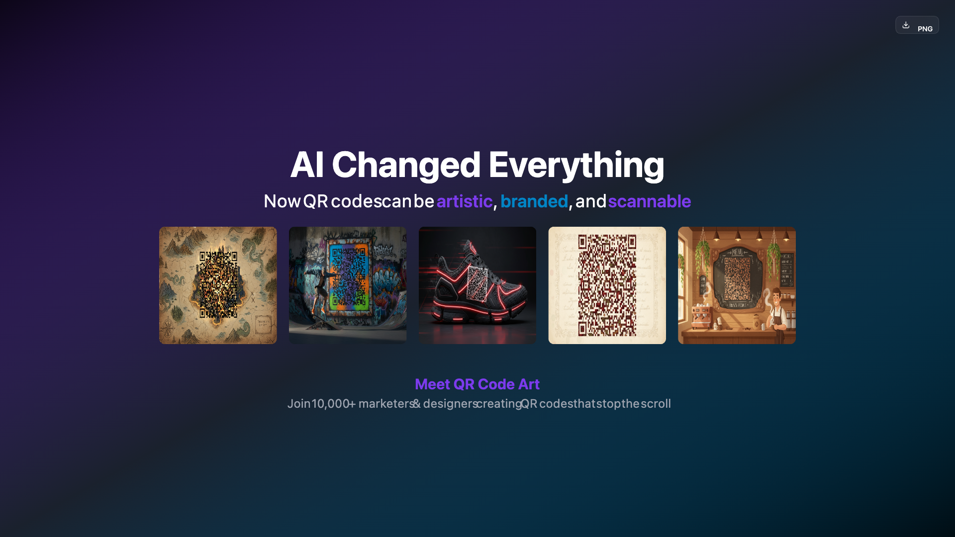 QR Code Art gallery image