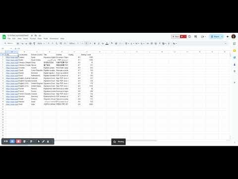 Google Sheets ASO Extension for AppStore gallery image