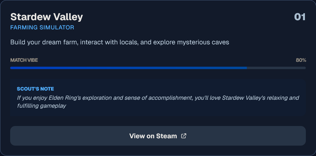 Gamescout AI gallery image