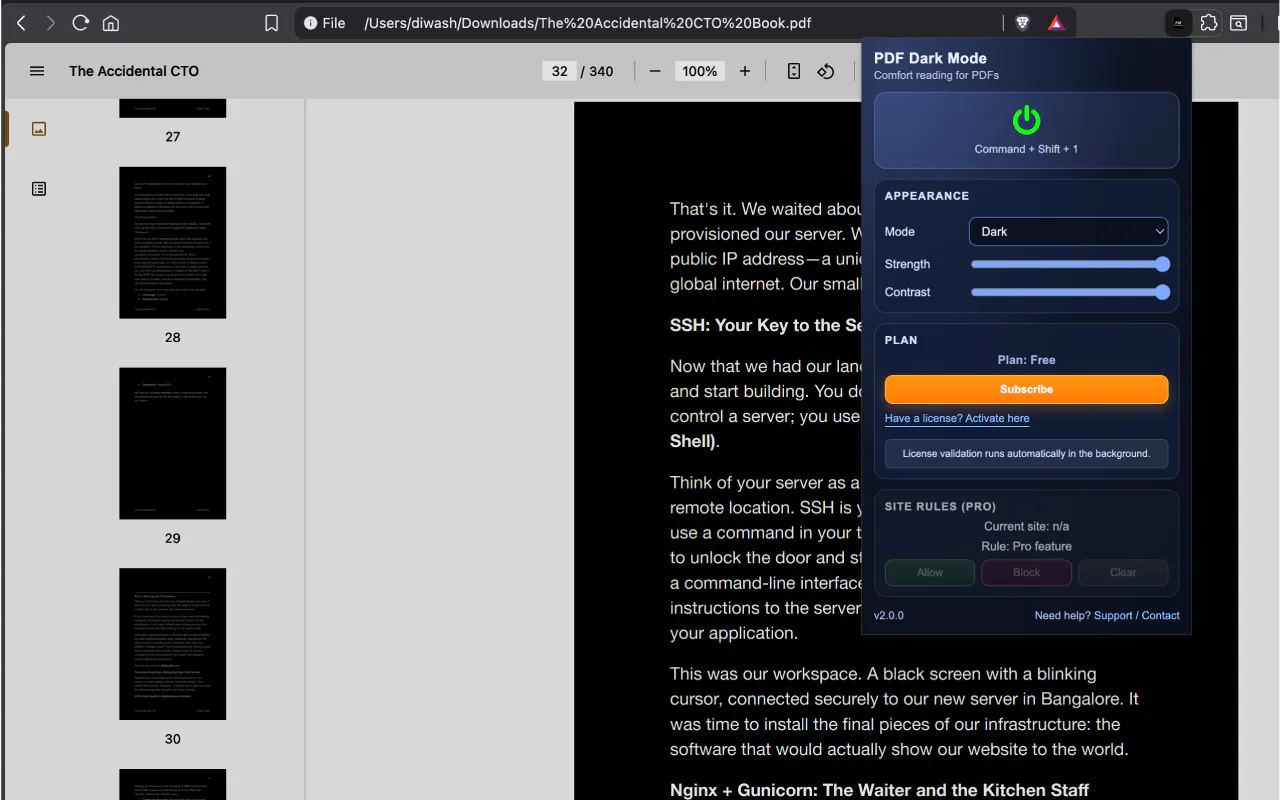 PDF Dark Mode gallery image