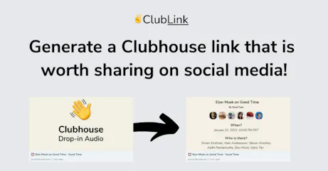10 tools for Clubhouse