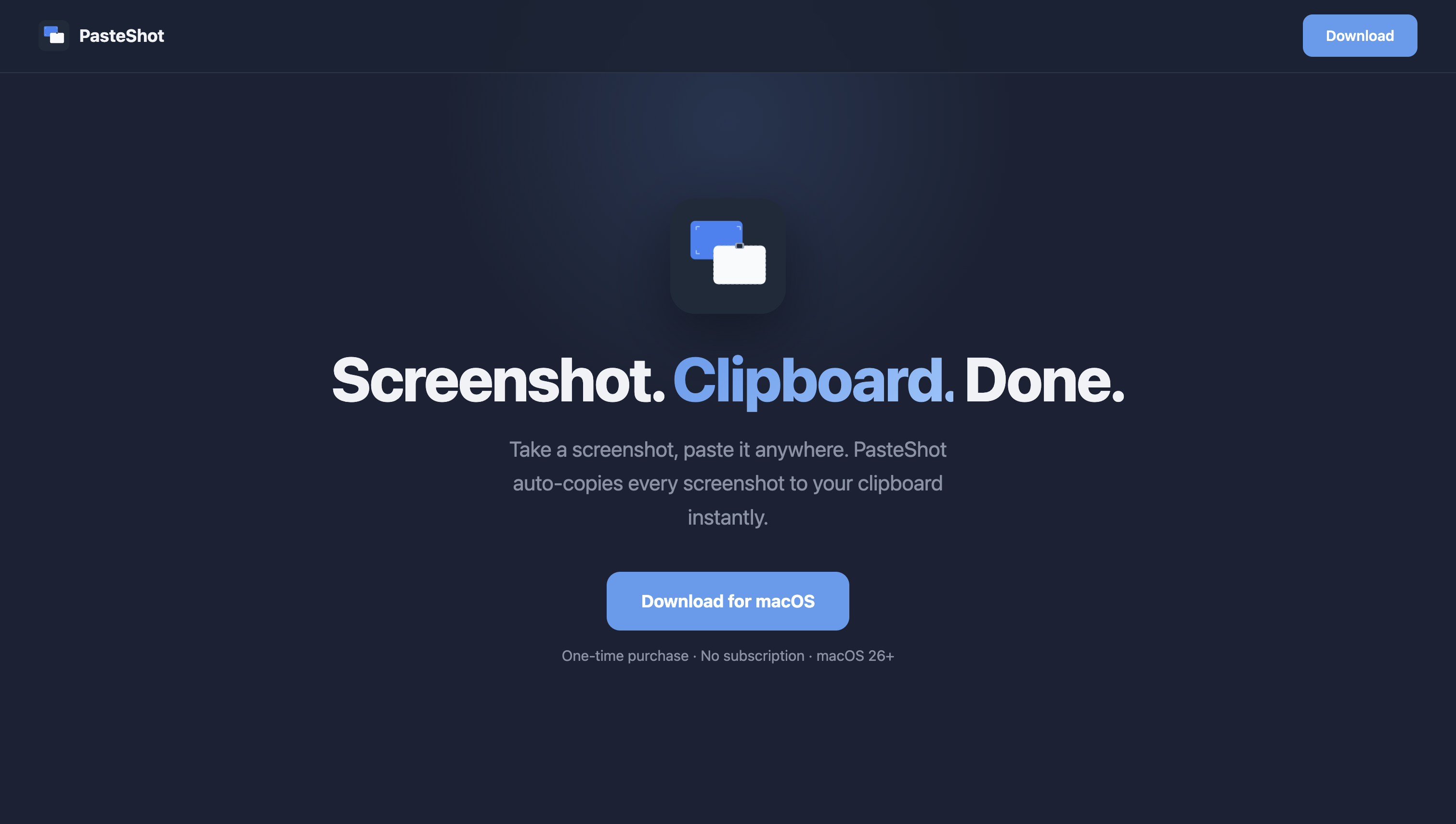 PasteShot — Auto-Copy Screenshots gallery image