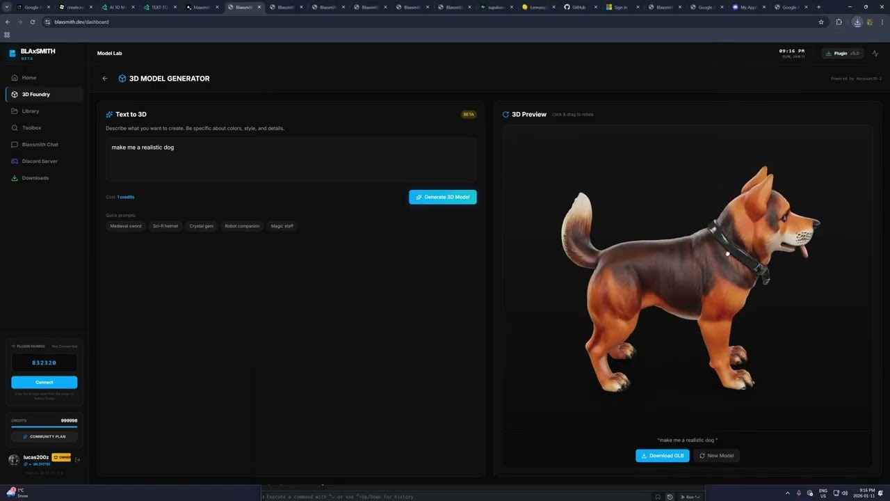 Blaxsmith AI gallery image