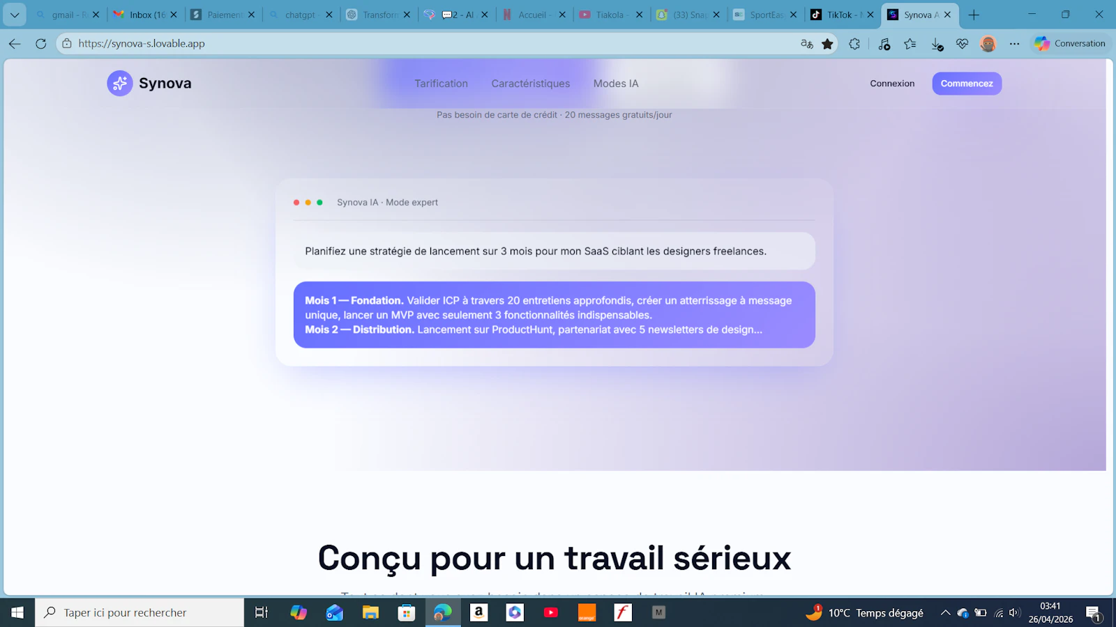 synova  screenshot 2