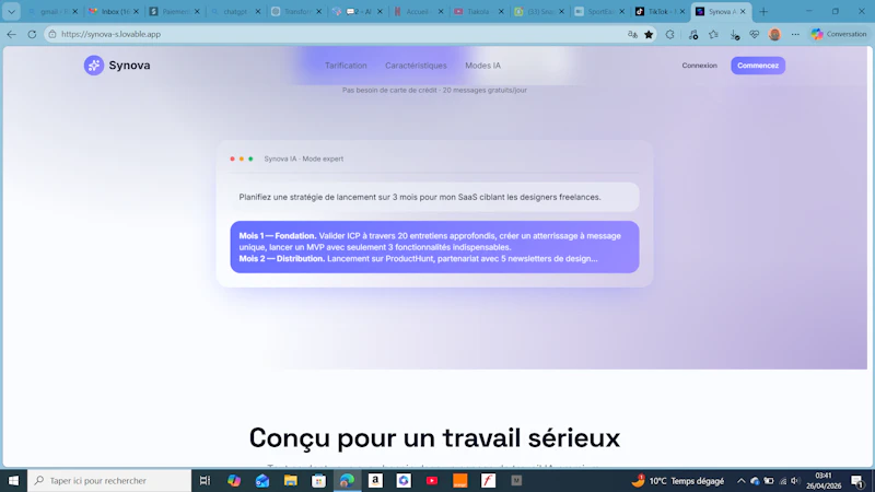 synova  screenshot 2