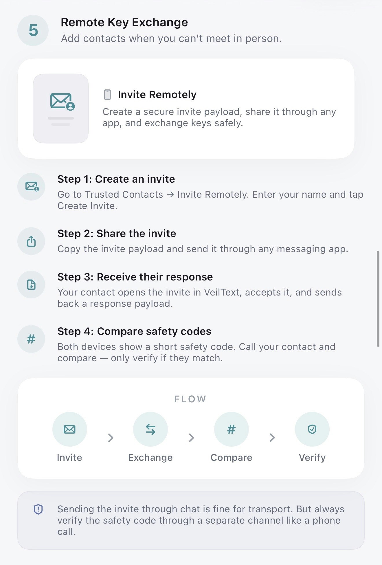 Veiltext Encrypt anything Send anywhere. gallery image