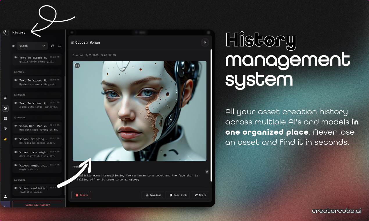 CreatorCube AI media 5