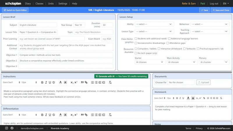 ScholaPlan screenshot 4
