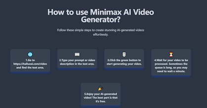 Minimax AI Video Generator gallery image