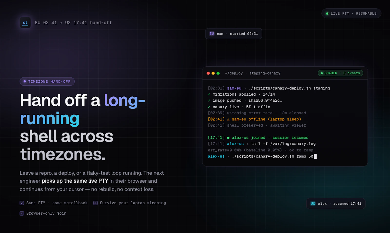 Share Terminal screenshot 3