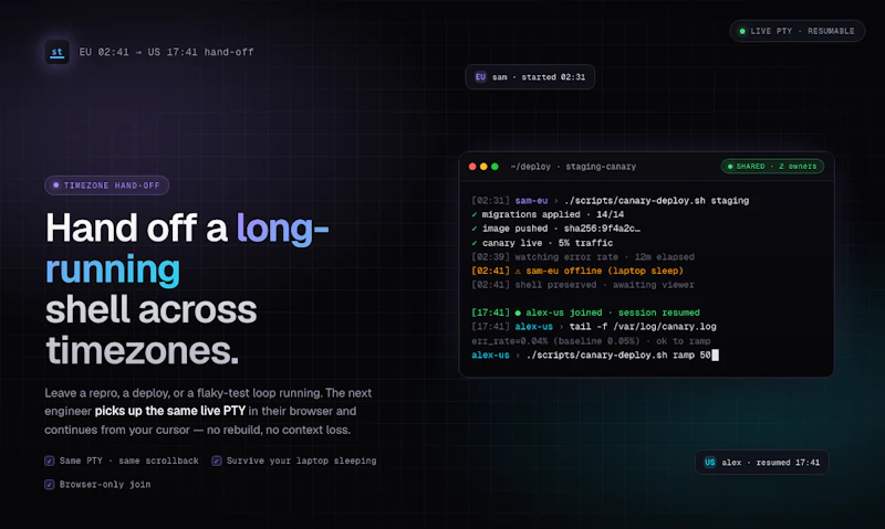 Share Terminal screenshot 3