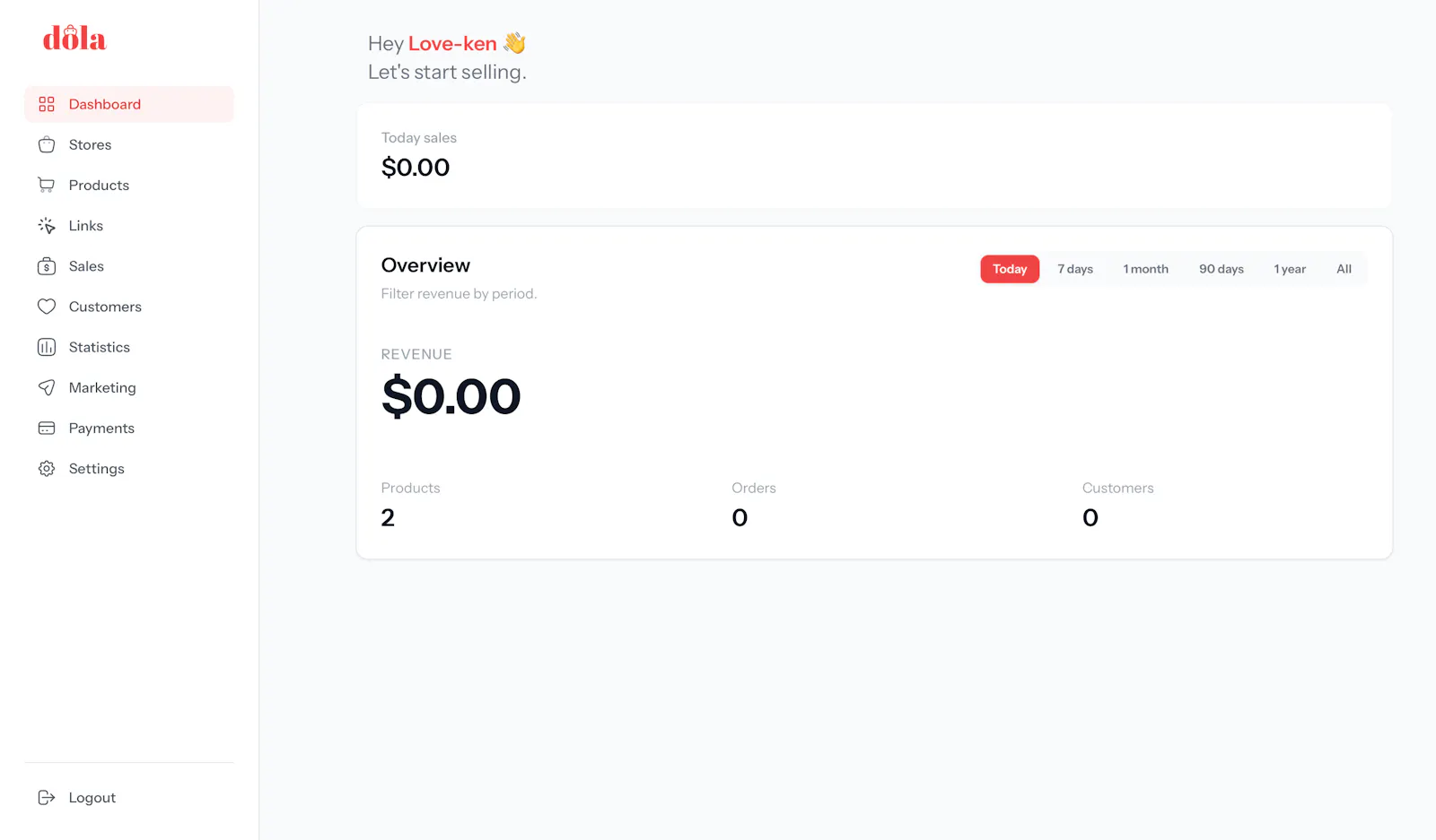 Dola screenshot 2